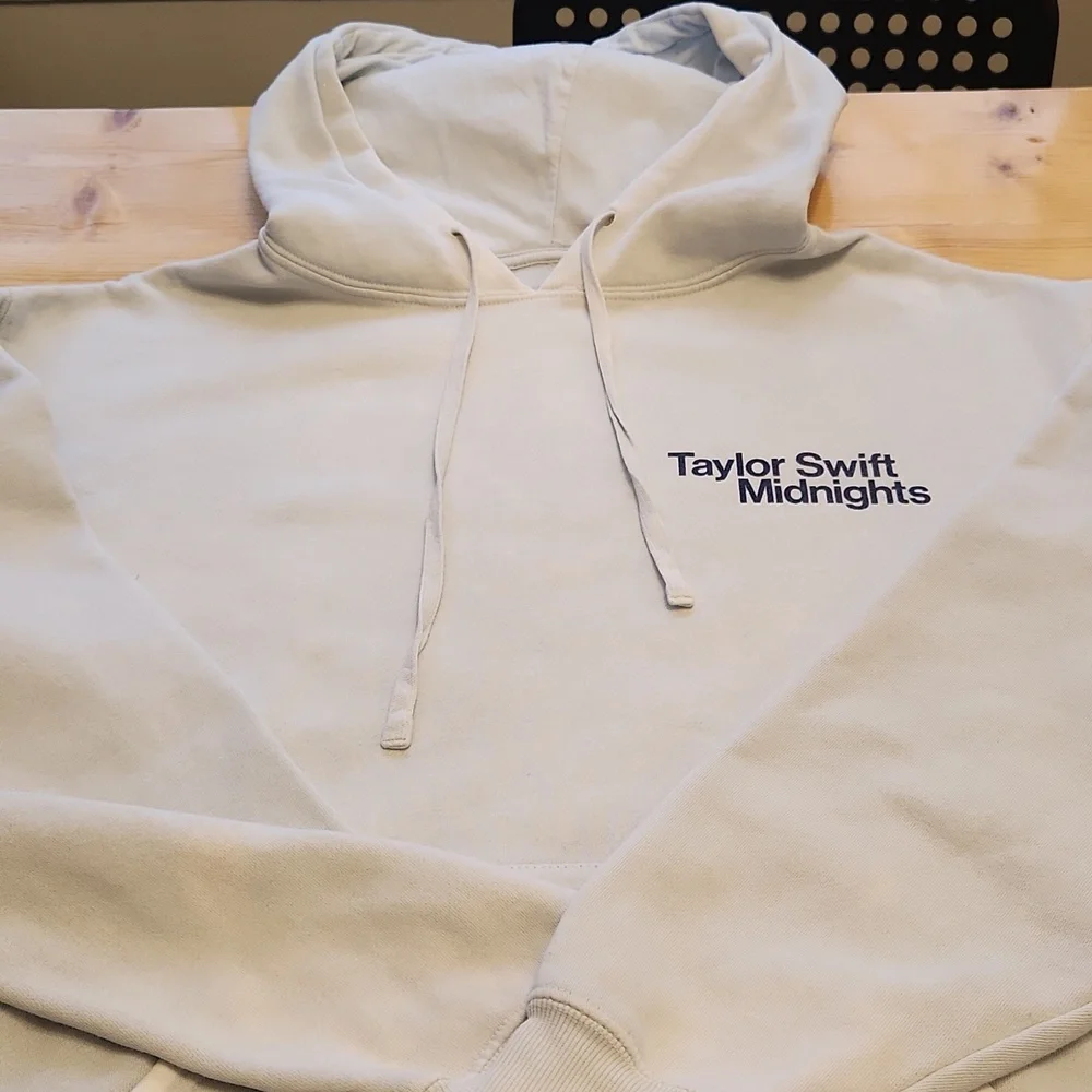 Taylor Swift Midnights Blue Hoodie Oversized M - Picture 16 of 16